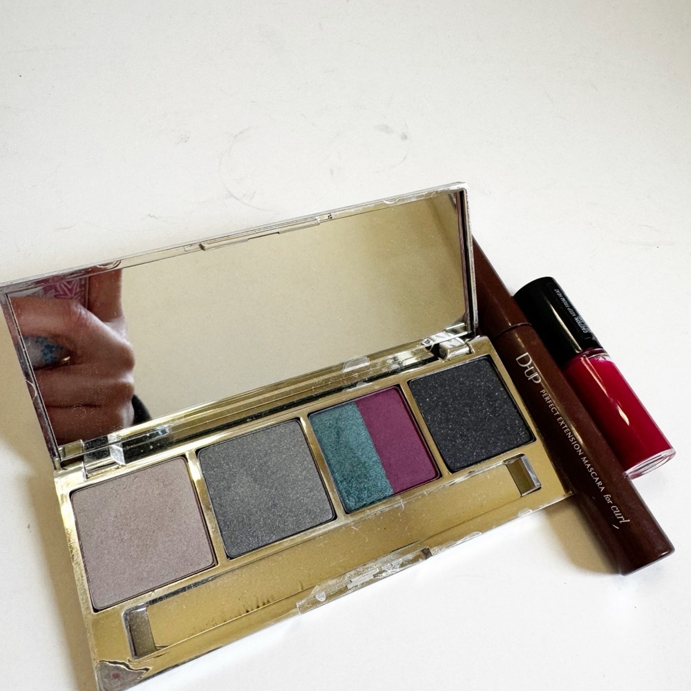 Anastasia Eyeshadow Palette Lancome Lip Gloss Set and DUP Mascara